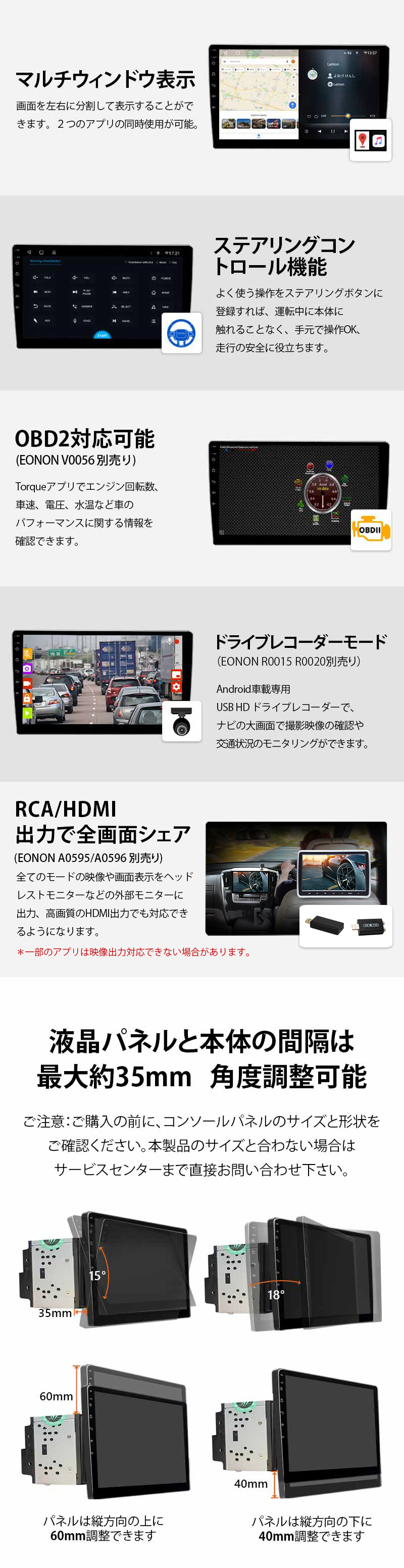 カーナビAndroid搭載